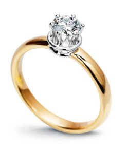 Exclusive | pierścionek zaręczynowy idealny - 0,50ct w złocie 750