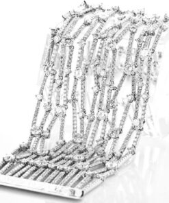 Exclusive | imponująca brylantowa, szeroka bransoleta - DDB0333