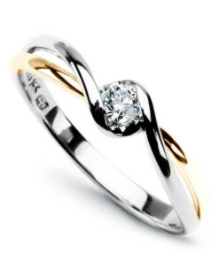 Pierścionek z diamentem PXD1410Y