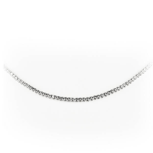 Exclusive | naszyjnik tennisowy z cudownymi brylantami