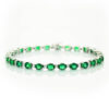 Exclusive | Bransoletka szmaragdowa z brylantami - DSB0206
