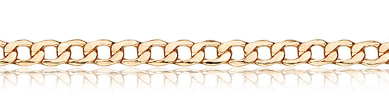 Złoty łańcuszek 585 pancerka pełna 45/50cm