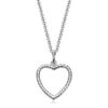 Srebrny naszyjnik z serduszkiem