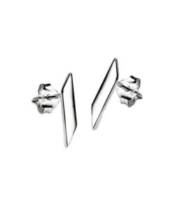 srebrne kolczyki minimalistyczne