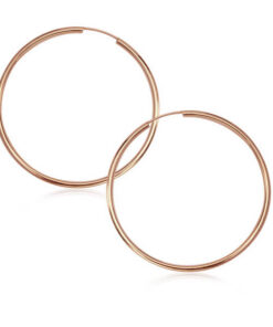 Złote kolczyki koła 4cm próby 333