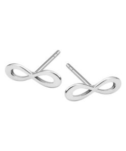 Srebrne kolczyki nieskończoność - KDK5602