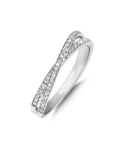 Excslusive | piękny brylantowy pierścionek w 18-karatowym złocie