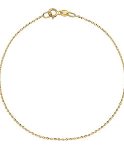 Złota bransoletka ROLO diamentowana - BZG6270