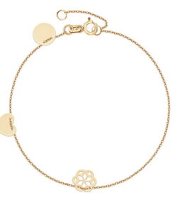 Złota bransoletka - symbole miłości - 333 - BXX6300