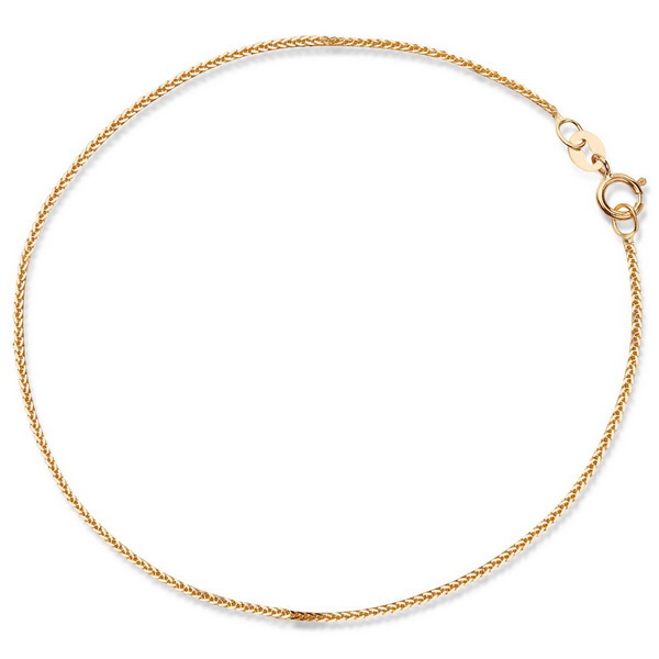 Złota delikatna bransoletka SPIGA - 585 - BZX6335