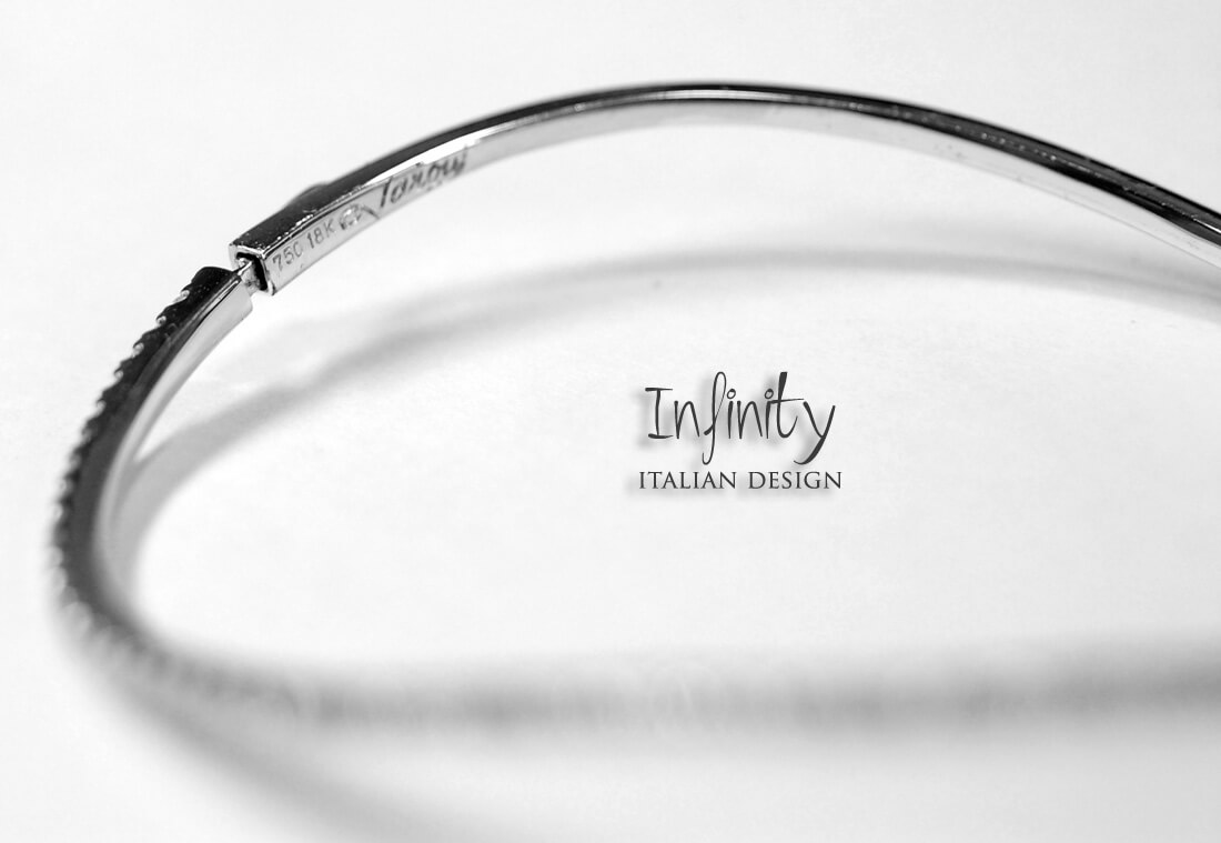 Exclusive | Złota, 18-karatowa, brylantowa bransoletka - DDB0213 - obrazek 5