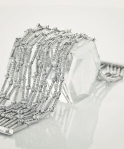 Alternatywny widok Exclusive | imponująca brylantowa, szeroka bransoleta - DDB0333