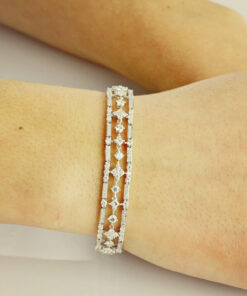 Alternatywny widok Exclusive | Bransoletka z brylantami princessa - DDB0716