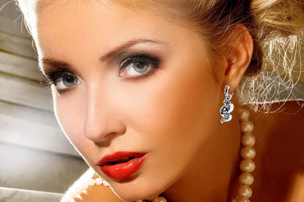 Exclusive | spiralne odczepiane brylantowe kolczyki - obrazek 6