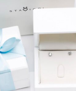 Alternatywny widok Exclusive | Brylantowe kolczyki klasyczne 0,50ct - KBD4820