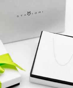 Alternative view of Złoty delikatny łańcuszek z regulacja długości 40/43cm