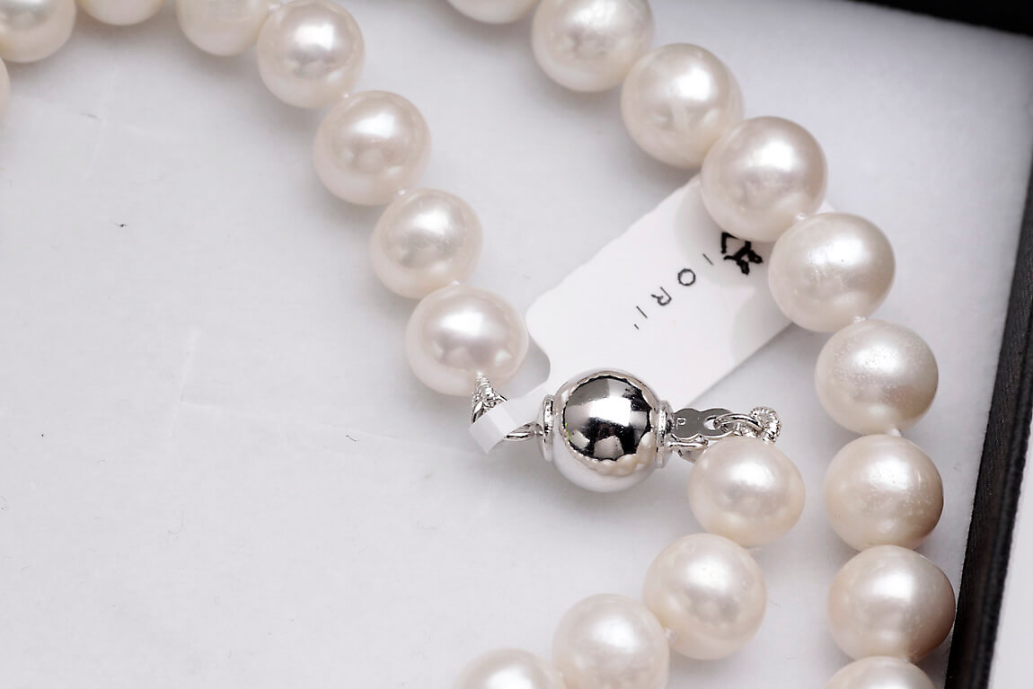 Perły naturalne 8-9mm ze srebrem NSN3453 | 42, 45, 50, 55 cm - Image 9