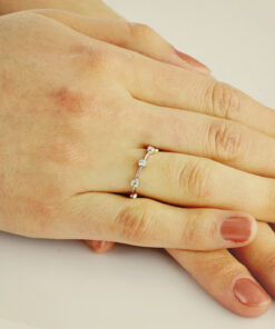 Alternatywny widok Exclusive | pierścionek obrączka z brylantami z 18-karatowego złota