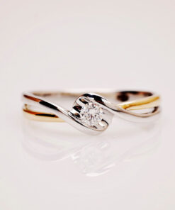 Alternative view of Pierścionek z diamentem PXD1410Y