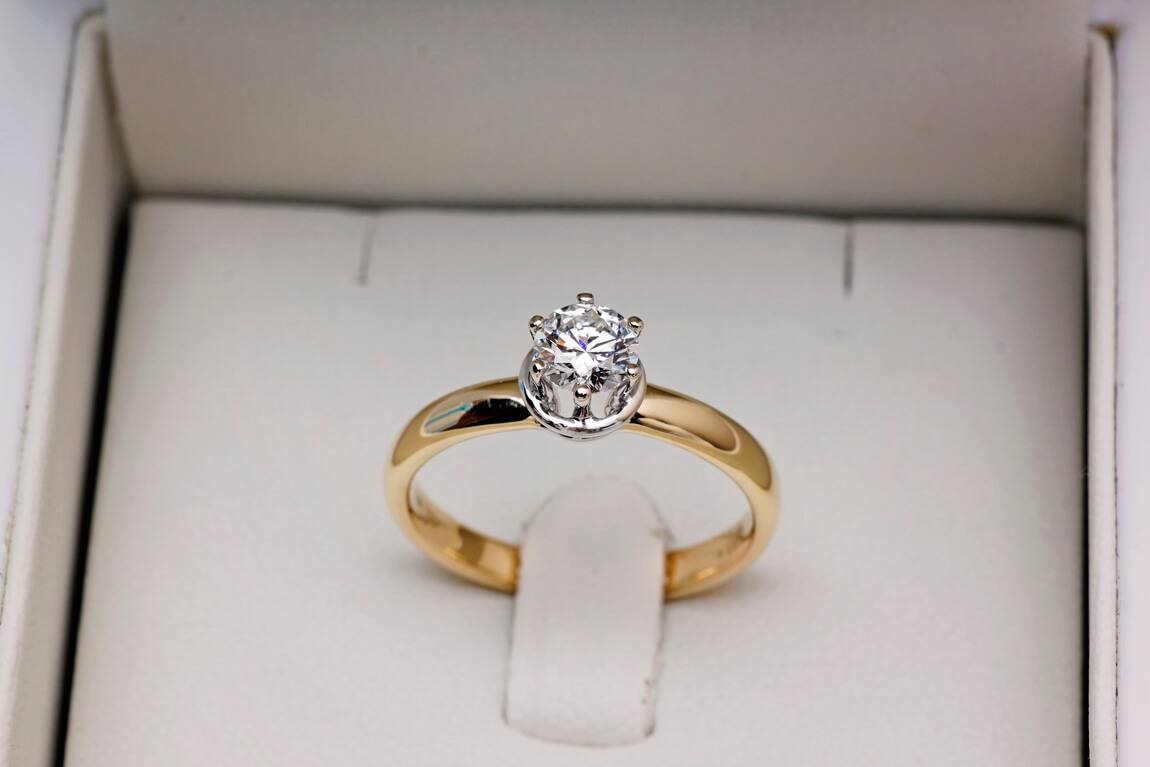 Exclusive | pierścionek zaręczynowy idealny - 0,50ct w złocie 750 – Bild 7