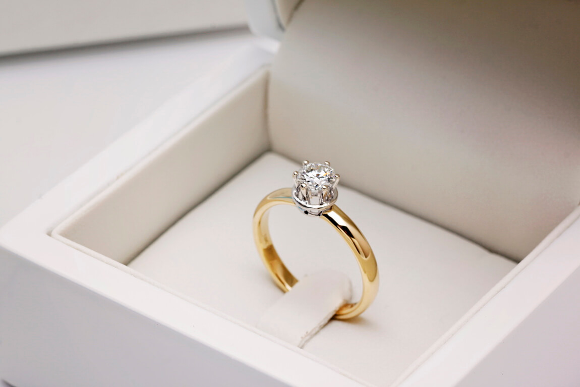 Exclusive | pierścionek zaręczynowy idealny - 0,50ct w złocie 750 – Bild 9