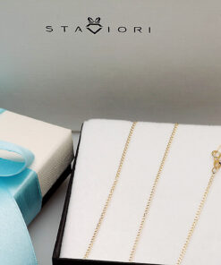 Alternative Ansicht von Złoty łańcuszek pancerka pełna żółte złoto 333  42/45/50cm