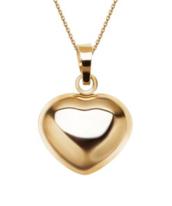 Złoty wisiorek serduszko próba 333