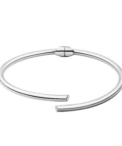 Srebrna bransoletka sztywna bangle - BSC6465