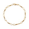 Złota bransoletka z kuleczkami - BZC6574
