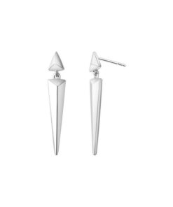 Srebrne kolczyki spiczaste , odważne - KDK6590