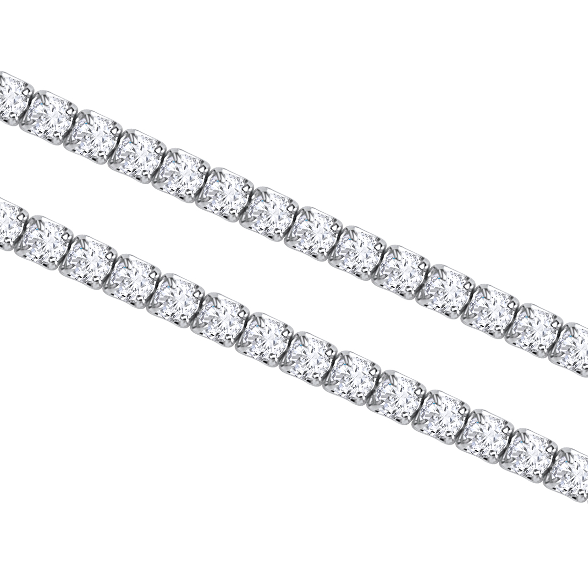 Srebrna bransoletka z cyrkoniami - BSC6500 - Obrázek 3