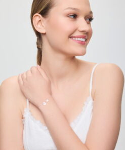 Alternatywny widok bransoletka srebrna podróżnicza samolot i kula ziemska