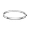 Srebrna bransoletka sztywna bangle - BSC6468