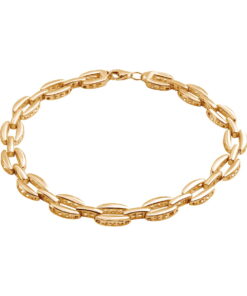 Alternative view of Złota bransoletka próby 585