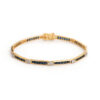 Exclusive | Bransoleta z szafirami i brylantami w złocie 750