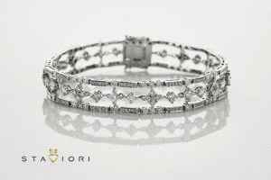 Exclusive | Bransoletka z brylantami princessa - DDB0716 - obrazek 3