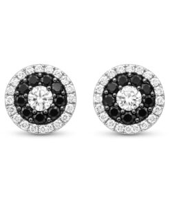 Exclusive | Białe i czarne diamenty w złocie 750