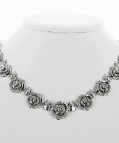 Alternatywny widok Exclusive | dostojny naszyjnik z róż i brylantów