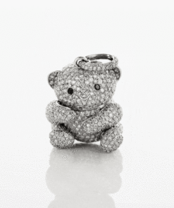 Alternative Ansicht von Exclusive | Niezwykły wisiorek niedźwiadek z brylantami w 18-karatowym złocie