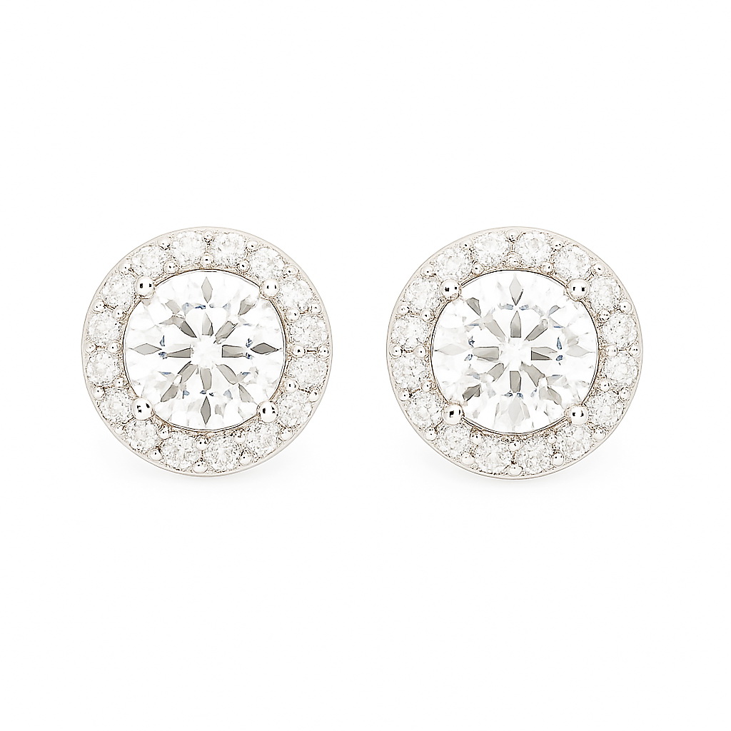 Exclusive | Brylantowa oprawa kolczyków w 18-karatowym złocie - obrazek 12