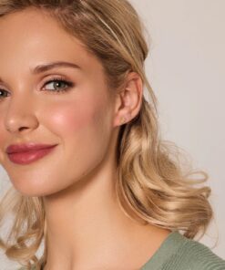 Alternatywny widok Srebrne pozłacane małe kolczyki koniczynki