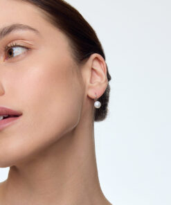 Alternatywny widok Perły naturalne ze srebrem na biglu - 8mm - KDN5756