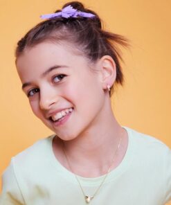 Alternativní pohled na Złote kolczyki z cyrkoniami dla dziecka