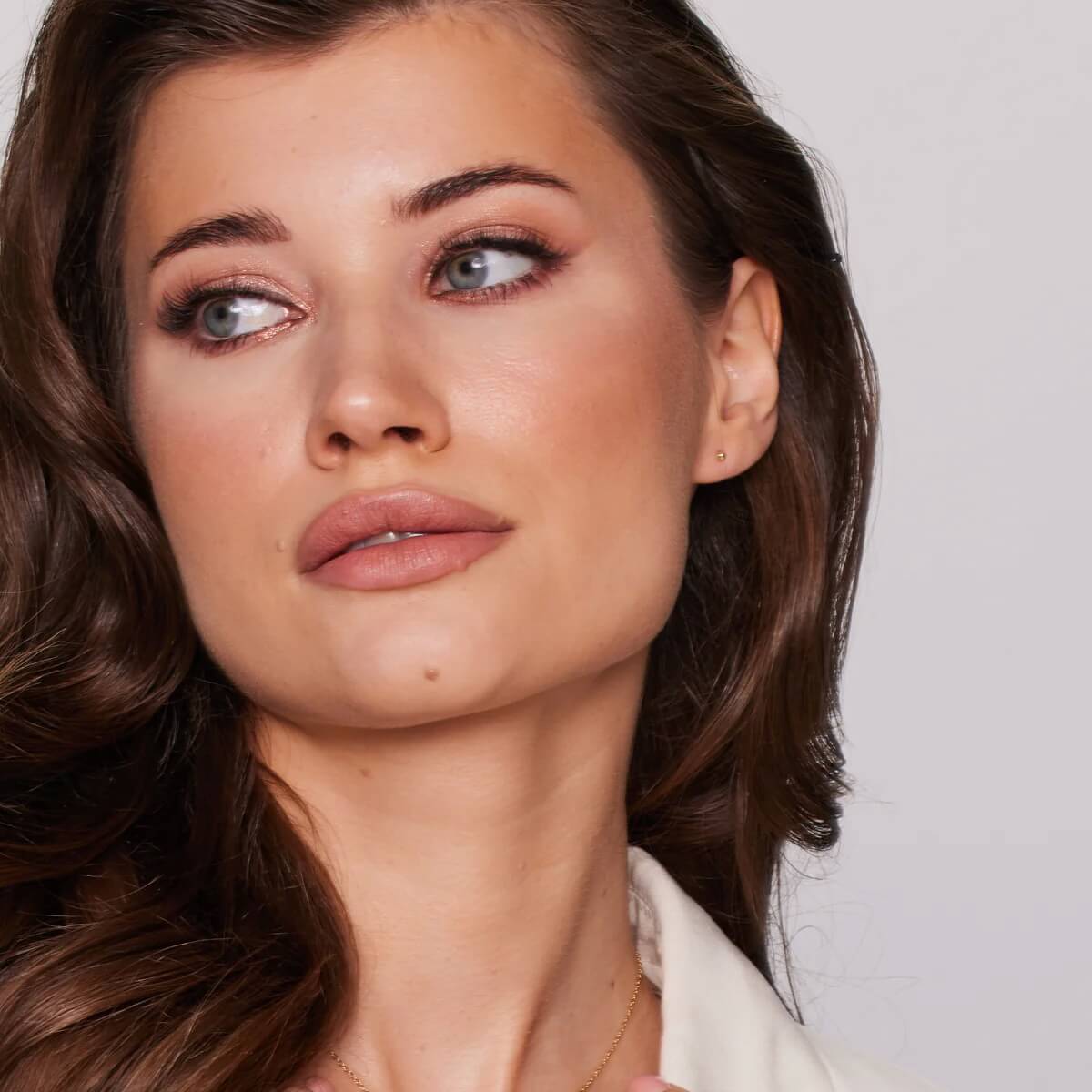 Złote kolczyki małe kuleczki 2mm 333 - Obrázek 2