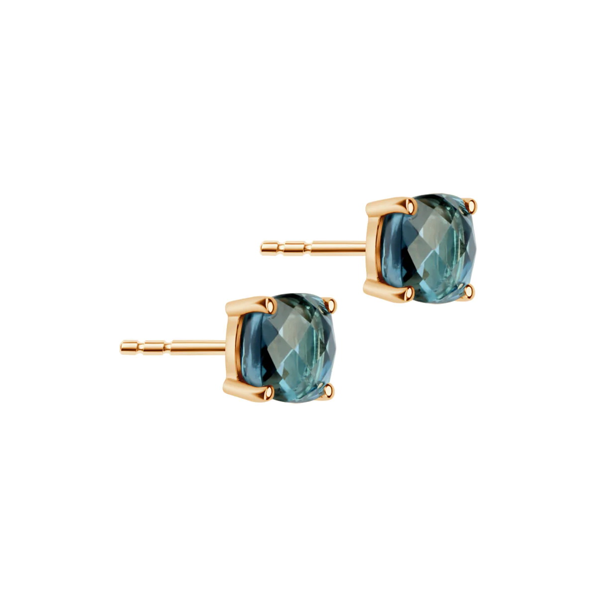 Złote kolczyki z topazami – Bild 4