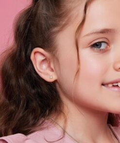 Alternatywny widok Drobne kolczyki z brylancikami