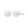 Kolczyki z perłami złote - KZN6164 - 585