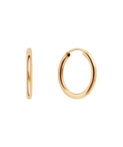 Alternative Ansicht von Złote kolczyki koła 15mm 585