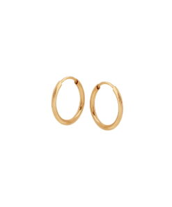 Alternativní pohled na Złote kolczyki koła 12mm 585