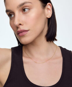 Alternative view of Złoty łańcuszek SINGAPUR 333 1,1mm 38/40/42/45/50 cm